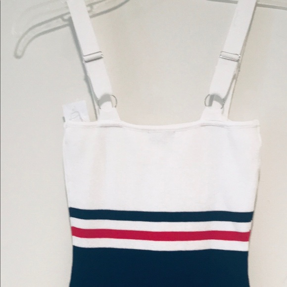 Charlotte Russe NWT Patriotic Adjustable Dress - Picture 2 of 4